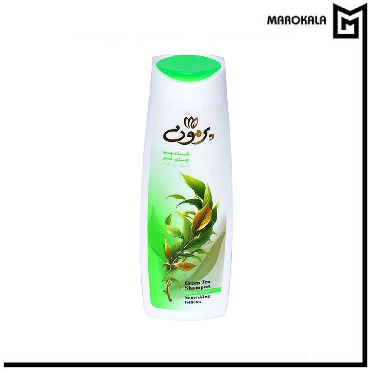 شامپو تقویت کننده و ضد ریزش مو پرمون مدل چای سبز حجم 400 میلی لیتر(عمده)