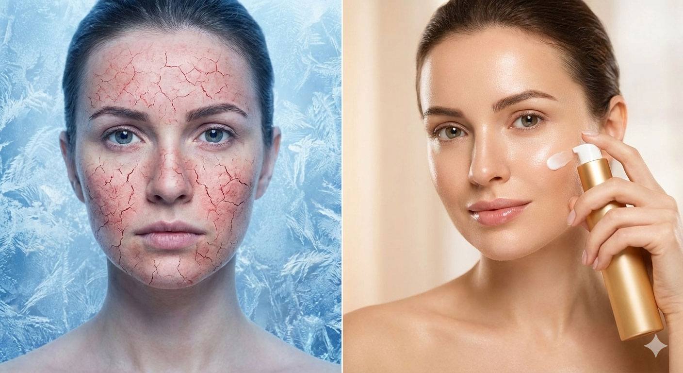 خشکی پوست در هوای سرد