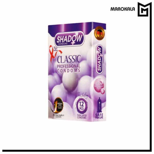 کاندوم شادو مدل Classic بسته 12 عددی عمده