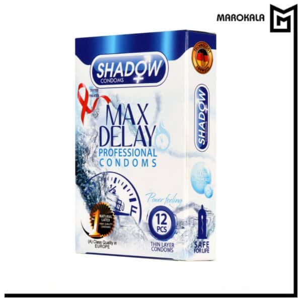 کاندوم تاخیری Max Dealy شادو بسته ۱۲ عددی(عمده)