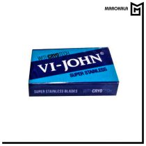 تیغ سنتی برند VI-JOHN بسته 200 عددی (عمده)