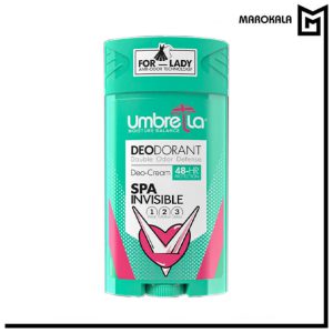 استیک ضد تعریق کرمی زنانه مدل Spa Invisible آمبرلا