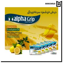 آبنبات مکیدنی اکالیپتوس حاوی ویتامین سی مالفا گریپ با طعم لیمو آویشن 12 عدد (عمده)