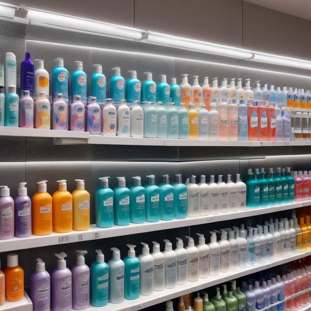 اطلاعات روی شامپو ها