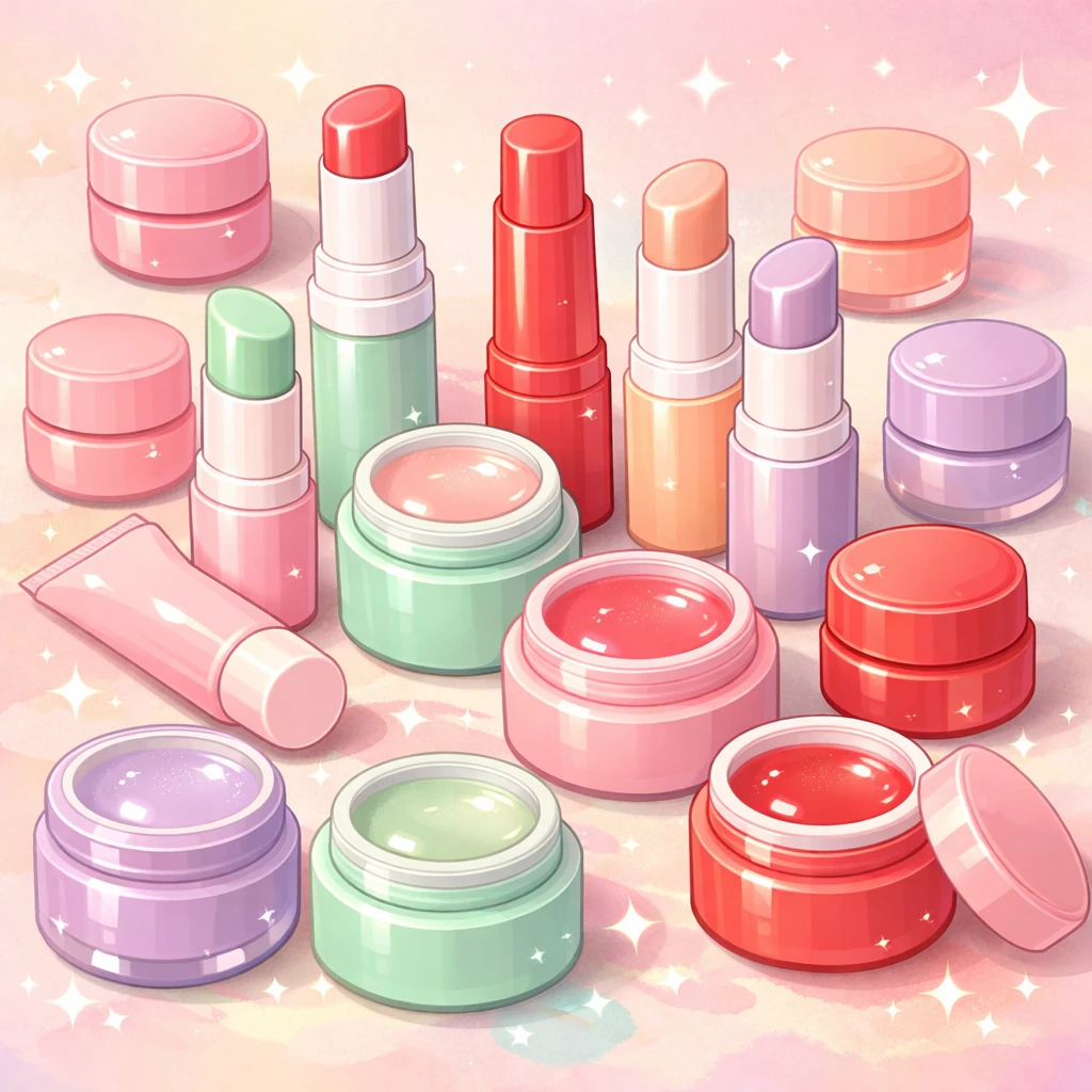 انواع بالم لب ها