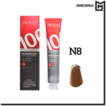 رنگ مو آتوسا شماره N8 (بلوند خیلی روشن) حجم 100 میلی لیتر (عمده)